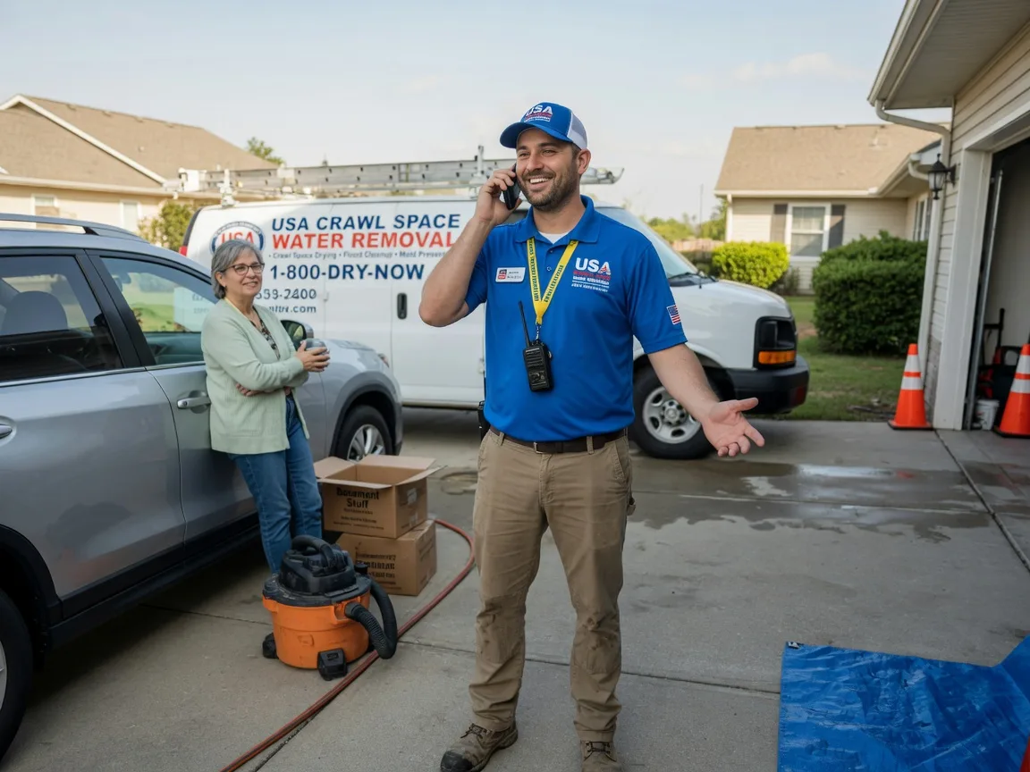 Crawl Space Water Removal Washington, NE FAQs